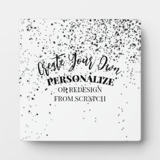 Entwerfen Sie Ihre eigenen Maßstäbe Fotoplatte