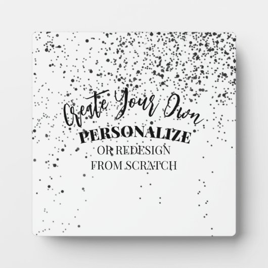 Entwerfen Sie Ihre eigenen Maßstäbe Fotoplatte (Vorderseite)