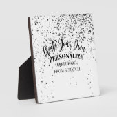 Entwerfen Sie Ihre eigenen Maßstäbe Fotoplatte (Vorderseite)