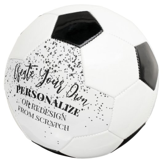 Entwerfen Sie Ihre eigenen Maßstäbe Fußball (Dreiviertel)