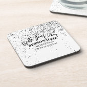 Entwerfen Sie Ihre eigenen Maßstäbe Getränkeuntersetzer (Linke Seite)