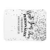 Entwerfen Sie Ihre eigenen Maßstäbe Magnet (Horizontal)