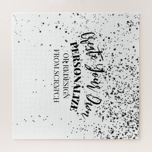 Entwerfen Sie Ihre eigenen Maßstäbe Puzzle (Horizontal)