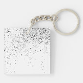 Entwerfen Sie Ihre eigenen Maßstäbe Schlüsselanhänger (Rückseite)