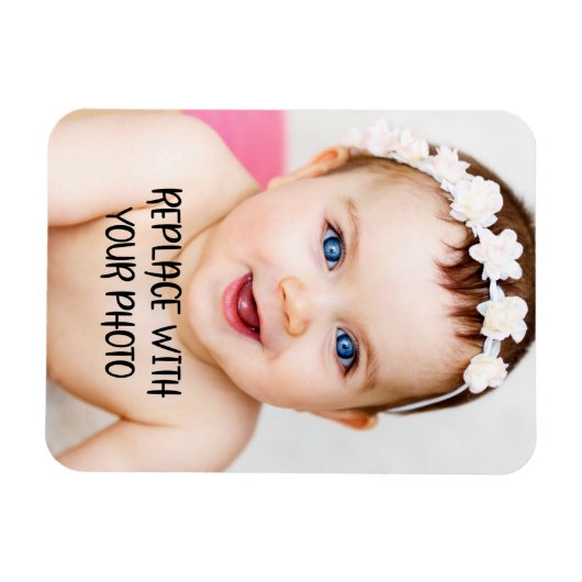 Entwerfen Sie Ihre eigenen Personalisierten Magnet (Horizontal)