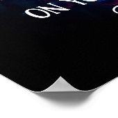 Entwerfen Sie Ihre eigenen persönlichen Glückwünsc Poster (Ecke)