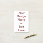 Entwerfen Sie Ihre eigenen Posten-it® Anmerkungen Post-it Klebezettel (Auf Schreibtisch)