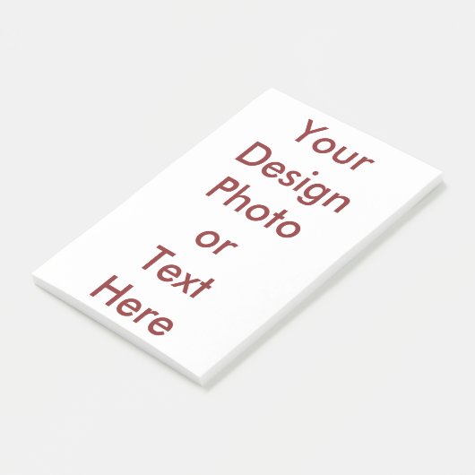 Entwerfen Sie Ihre eigenen Posten-it® Anmerkungen Post-it Klebezettel (angewinkelt)