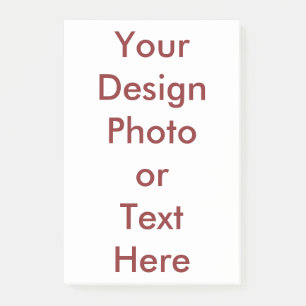 Entwerfen Sie Ihre eigenen Posten-it® Anmerkungen Post-it Klebezettel