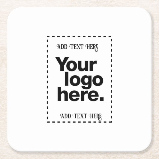 Entwerfen Sie Ihre eigenen Rechteckiger Pappuntersetzer (Vorderseite)