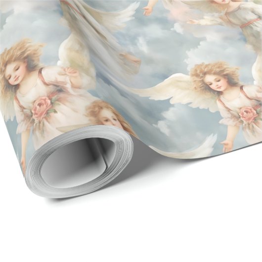 Entwerfen Sie Ihre eigenen romantischen Vintagen R Geschenkpapier (Rolleneckpunkt)