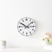 Entwerfen Sie Ihre eigenen Runde Wanduhr (Zuhause)