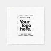 Entwerfen Sie Ihre eigenen Serviette (Vorderseite)