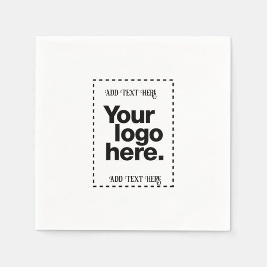 Entwerfen Sie Ihre eigenen Serviette (Vorderseite)