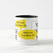 Entwerfen Sie Ihre eigenen Tasse-Sprachblasen für  Tasse (Zentrum)