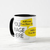 Entwerfen Sie Ihre eigenen Tasse-Sprachblasen für  Tasse (Vorderseite Links)