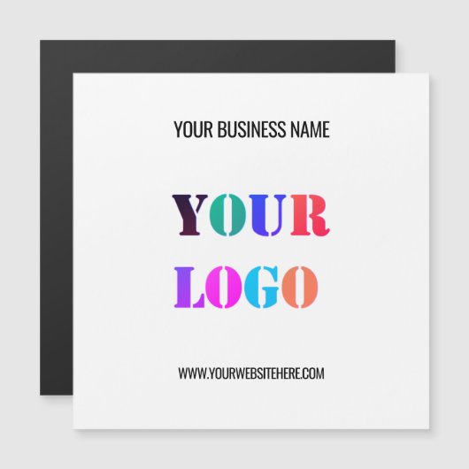 Entwerfen Sie Ihre eigenen Visitenkarten Magnetkarte (Vorne/Hinten)