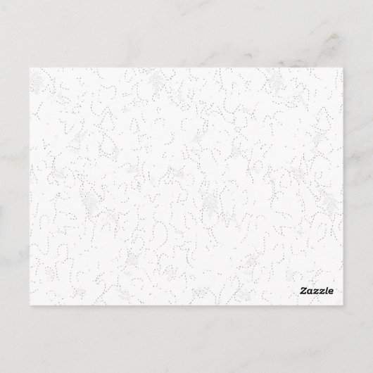 Entwerfen Sie Ihre eigenen Weihnachtskarten Postkarte (Rückseite)