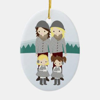 Entwerfen Sie Ihre Familien-kundengerechte Keramik Ornament