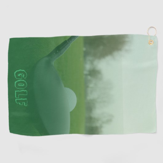 Entwerfen Sie Ihre Golfhandtücher. Golfhandtuch (Horizontal)