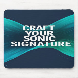 Entwerfen Sie Ihre Klangsignatur Option 3 Mousepad