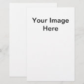 Entwerfen Sie Ihre Selbst Briefpapier (Vorne/Hinten)