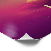 Entwerfen Sie Ihren eigenen Elefanten im Weltrauma Poster (Ecke)