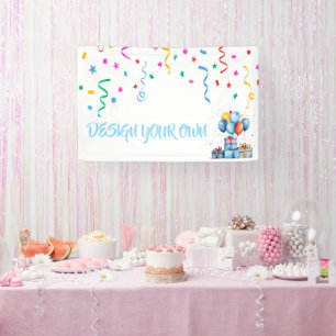 Entwerfen Sie Ihren eigenen Geburtstag Banner