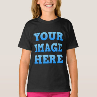 Entwerfen Sie Ihren eigenen Girls' Basic-T - Shirt