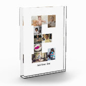 Entwerfen Sie Ihren eigenen Letter E FotoCollage Fotoblock (Links)