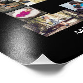 Entwerfen Sie Ihren eigenen Letter E FotoCollage Fotodruck (Ecke)