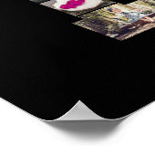 Entwerfen Sie Ihren eigenen Letter E FotoCollage Poster (Ecke)