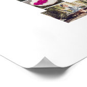 Entwerfen Sie Ihren eigenen Letter E FotoCollage Poster (Ecke)