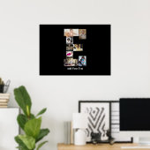 Entwerfen Sie Ihren eigenen Letter E FotoCollage Poster (Heimbüro)