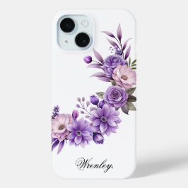 Entwerfen Sie Ihren eigenen Namen auf diesem Flora Case-Mate iPhone Hülle