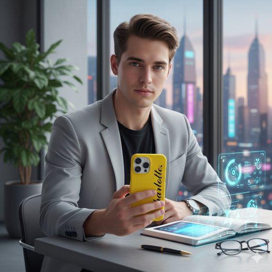 Entwerfen Sie Ihren eigenen Namen auf diesem Gold Case-Mate iPhone Hülle