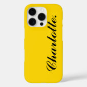 Entwerfen Sie Ihren eigenen Namen auf diesem Gold Case-Mate iPhone Hülle (Rückseite)