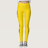 Entwerfen Sie Ihren eigenen Namen auf stilvollen G Leggings (Vorderseite)