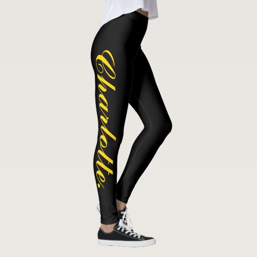 Entwerfen Sie Ihren eigenen Namen auf stilvollen s Leggings (Rechts)