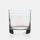 Entwerfen Sie Ihren eigenen personalisierten Text  Whiskyglas (Rückseite)
