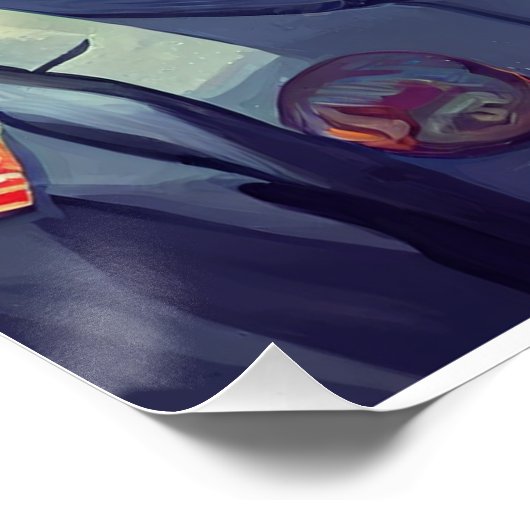 Entwerfen Sie Ihren eigenen Platz im Weltraum-Astr Poster (Ecke)