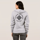 Entwerfen Sie Ihren eigenen QR-Code-Hoodie mit ind Hoodie (Schwarz voll)
