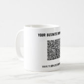 Entwerfen Sie Ihren eigenen QR-Code-Kaffeebecher m Kaffeetasse (Vorderseite Links)