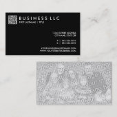 entwerfen Sie Ihren eigenen QR Code: schlichtes Visitenkarte (Vorne/Hinten)