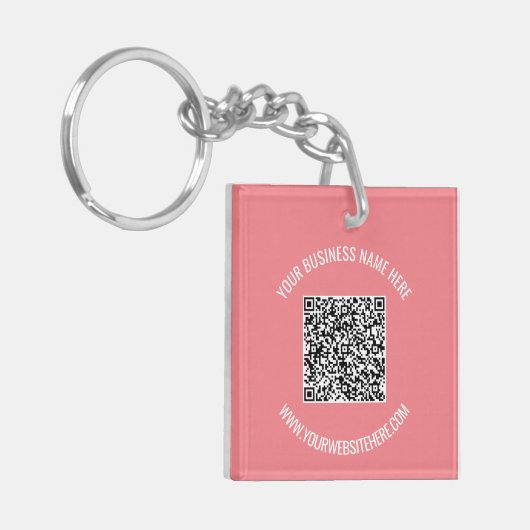 Entwerfen Sie Ihren eigenen QR-Code und Ihren benu Schlüsselanhänger (Vorderseite links)