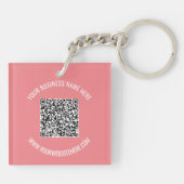 Entwerfen Sie Ihren eigenen QR-Code und Ihren benu Schlüsselanhänger (Rückseite)