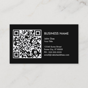 entwerfen Sie Ihren eigenen QR Code Visitenkarte