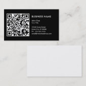 entwerfen Sie Ihren eigenen QR Code Visitenkarte (Vorne/Hinten)