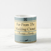 Entwerfen Sie Ihren eigenen Retro Bucheinband Kaffeetasse (Mittel)