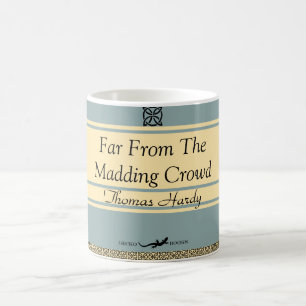 Entwerfen Sie Ihren eigenen Retro Bucheinband Kaffeetasse